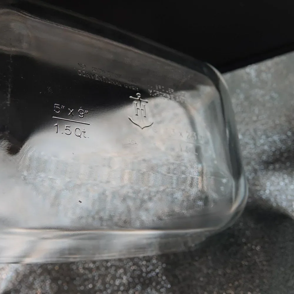 Anchor Hocking 1.5 QT Baking Dish Clear Glass